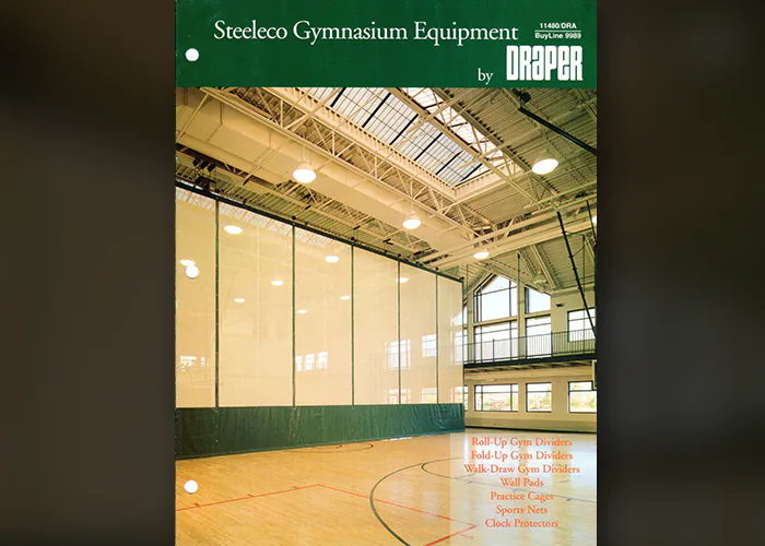  Following the purchase of O.C. Steele, Draper® enters the gymnasium equipment market, eventually becoming the largest manufacturer of gymnasium equipment in the United States.