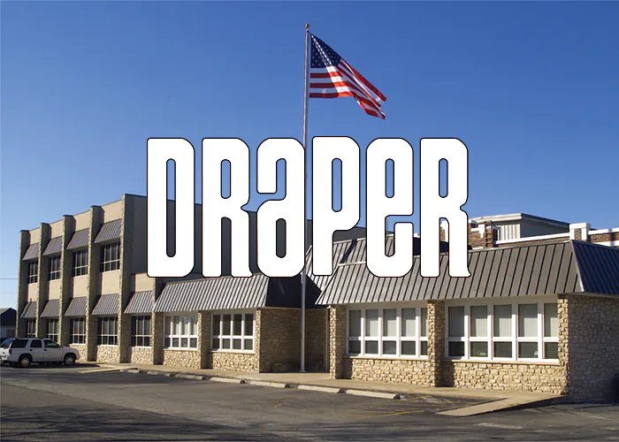 •Draper® expands its projector lift capabilities with the acquisition of manufacturer McDaniel & Lloyd.
<br />
      •Draper, Inc. officially becomes the company name.